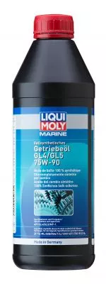 Liqui Moly, Boots- Getriebeöl Marine GL4 GL5 75W-90 vollsynthetisch, 1 Liter