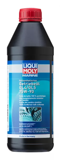 Liqui Moly Marine GL4 GL5 75W-90 fully synthetic gear oil, 1 litre