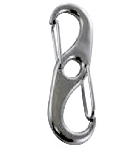 L'Ocean, double snap hook stainless steel INOX A4-AISI 316