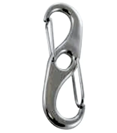 L'Ocean doppio moschettone in acciaio inox INOX A4-AISI 316