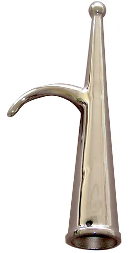 Navyline, boat hook tip chrome-plated brass, 30mm