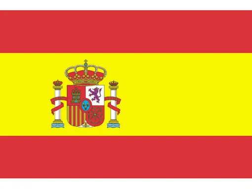 Bandiera nazionale ospite Talamex Spagna 20 cm x 30 cm
