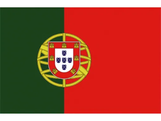 drapeau de courtoisie Talamex Portugal 20cm x 30cm