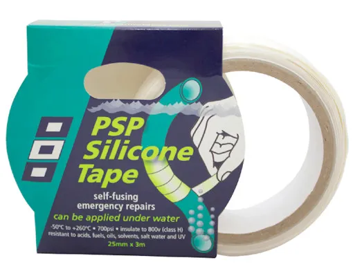 PSP, un ruban d'étanchéité d'urgence silicone 25mm, 3m