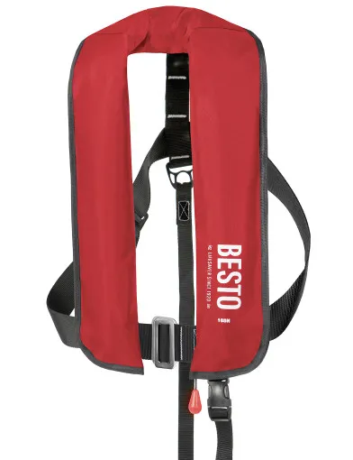 Besto, 2 piezas chaleco salvavidas automático 165N Arnés, UML MK5
