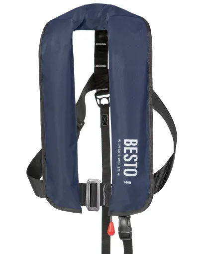 Besto, 2 piezas chaleco salvavidas automático 165N Arnés, UML MK5
