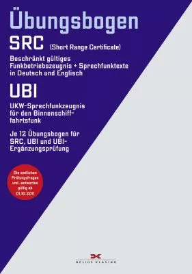 Delius Klasing, Übungsbogen Funkzeugnisse SRC u. UBI