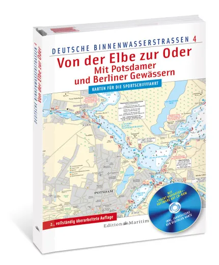 Delius Klasing, Digital Inland Chart Elbe, Oder, Berlin Waters, Potsdam