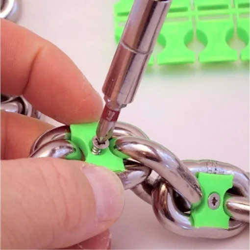 Anchoright, anchor chain marker set