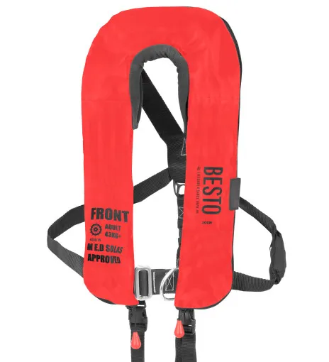 Besto, automatic lifejacket SOLAS Twin Chamber SOLAS 300N, UML Elite