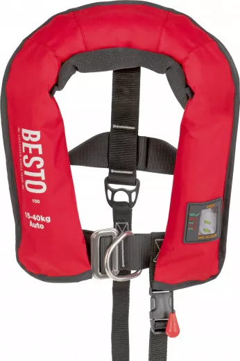 Besto, automatic childrens lifejacket Junior Pro 100N, UML Pro Sensor