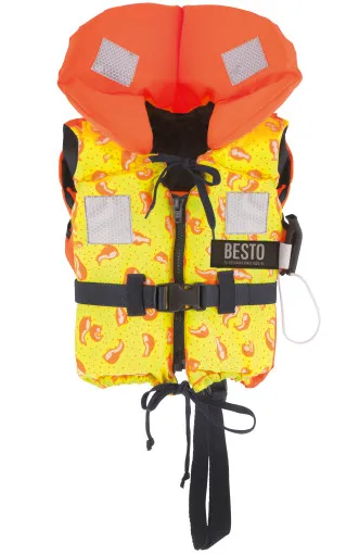 Besto, gilet de sauvetage pour enfants Racingbelt 100N, pingouin