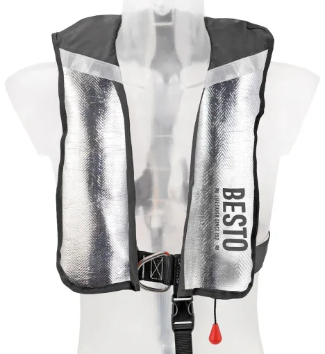 Besto, gilet de sauvetage Fire Retardant Automatic 180N Harness, UML MK5