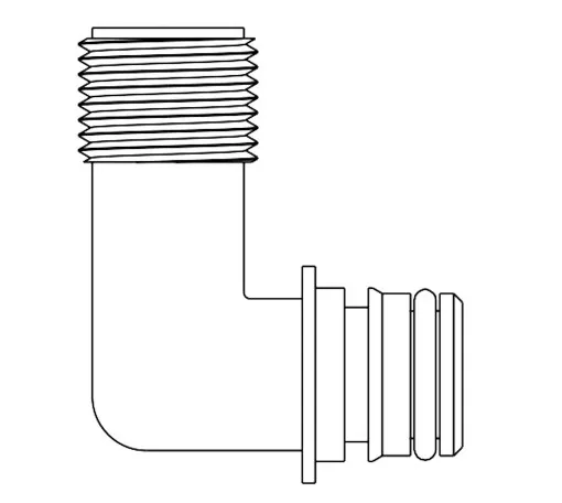 Jabsco 20381-008 Gommini 90° ½" 20mm confezione doppia