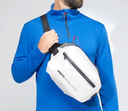 Musto, Evo Dry Sling Bag, Platinum