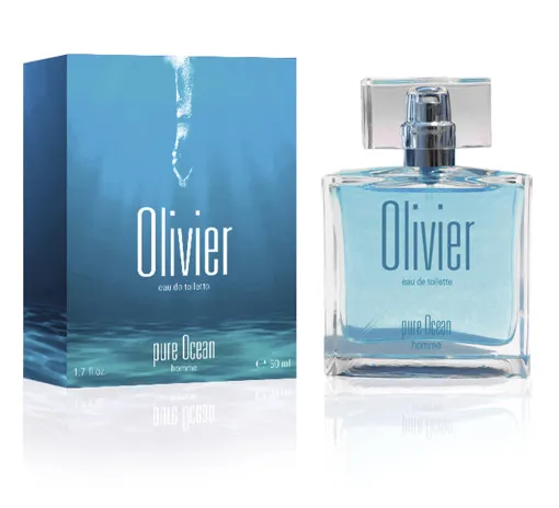 Ocean pur, le parfum Hommes Olivier Méditerranée, 50 ml