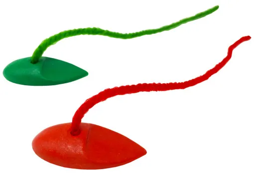Lindemann, Set de fils à couper Seasure rouge-vert, 6 pièces