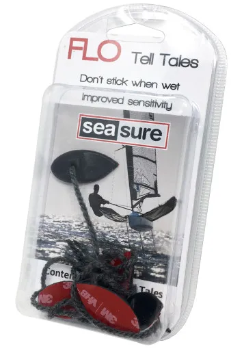 Seasure, black and white trim thread set, 6 pieces