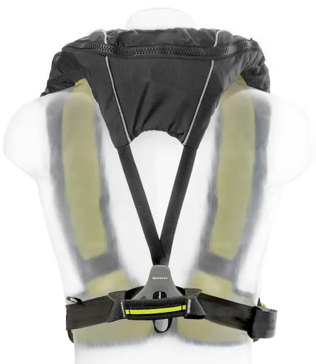 Spinlock, chaleco salvavidas automático Deckvest Duro SOLAS 275N Pro, UML MK5