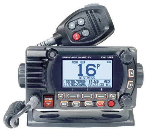 Standard Horizon, radio marina VHF GX1850, GPS/E