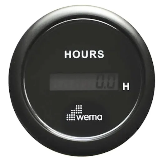 Wema, operating hours counter LCD display