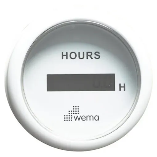 Wema, Betriebsstundenzähler LCD Anzeige