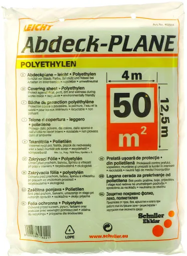 Yachticon, Abdeck- Plane PE leicht, 12,5m x 4m