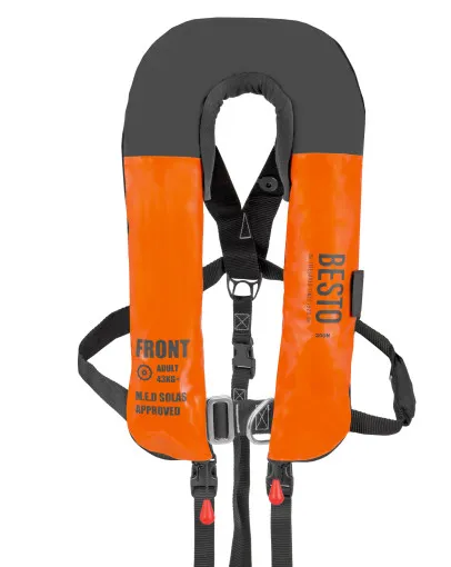 Besto, automatic lifejacket SOLAS Twin Chamber SOLAS 300N, UML Elite