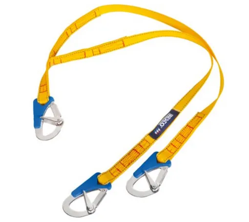 Besto, safety leash 3 double action carabiners