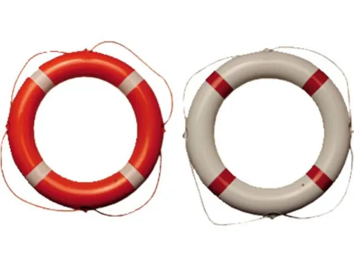 Besto, salvavidas PVC blanco, 60cm x 40cm