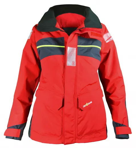 C4S, ladies ocean-going sailing jacket Bergen Ladie, red