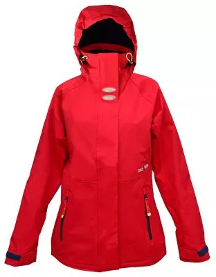 C4S, women sailing jacket Brisbane, Red