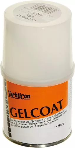 Yachticon, gelcoat repair 2 K pure white RAL 9010, 250g