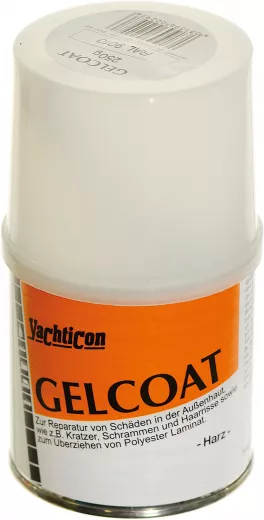 Yachticon, gelcoat réparation 2 K blanc pur RAL 9010, 250g