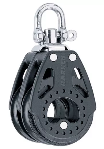 Harken, Carbo double block with swivel shackle