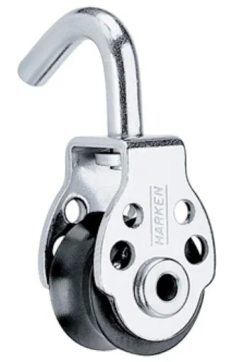 Harken, bloc de sprit simple, 16mm