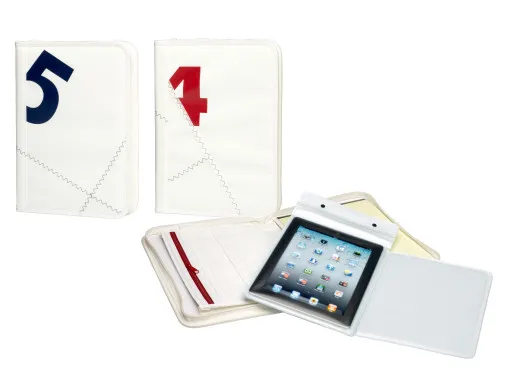 C4S, Sea Pad sacoche pour ordinateur portable en toile, blanc