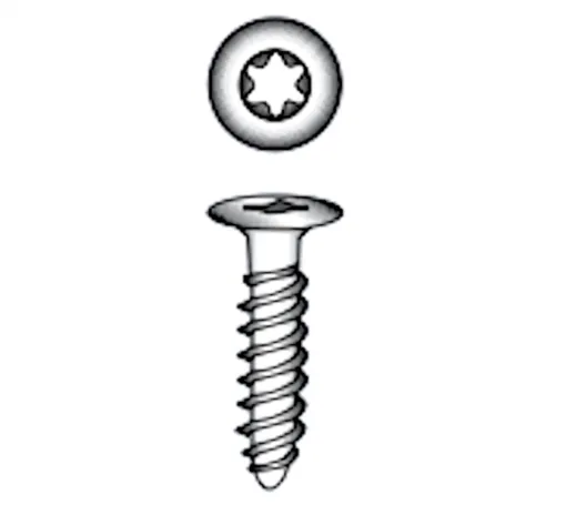 L´Ocean, Stabdeck- Schraube Inox A4, 4,8mm x 19mm