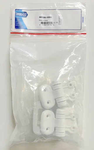 Jabsco, 58105-1000 Kit de charnières pour couvercle de toilettes grand à partir de 2018