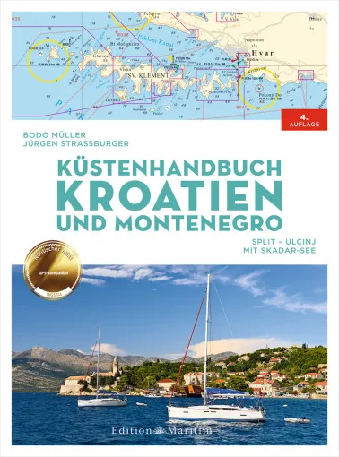 Delius Klasing, Coastal Handbook Croatia & Montenegro Split - Ulcinj