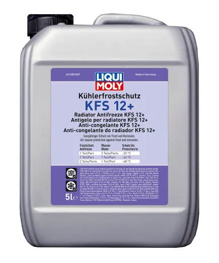 Liqui Moly, KFS concentré Kühlerfrostschutz- 12+, 5l