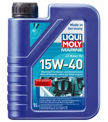 Liqui Moly, Marine Motorenöl 4T 15W-40, 1 Liter