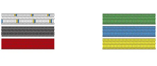Liros, rubber rope PES, 7mm