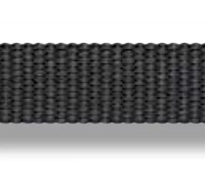 Liros, Technora- Gurtband T-Webbing schwarz, 13mm