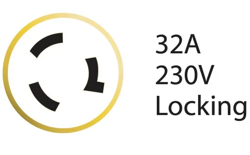 Marinco, Raccord de quai 32A pour montage sur coque Nema L5