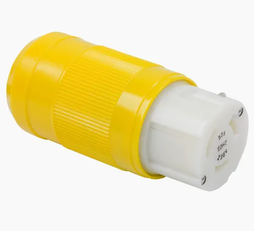 Marinco, prise de quai Nema jaune, 230 V 32 A