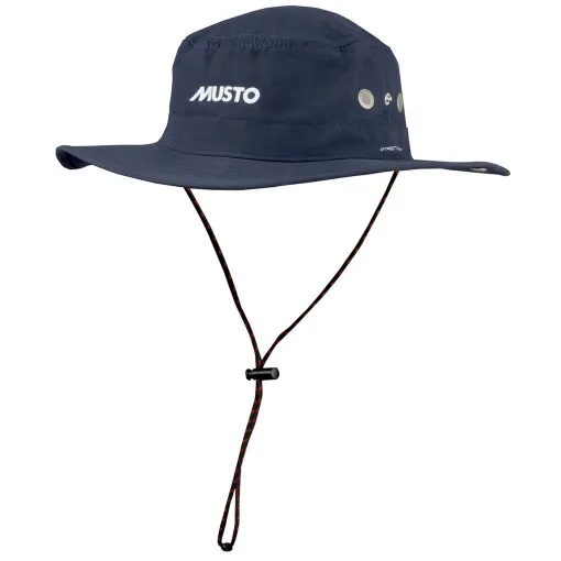 Musto, Chapeau de marin Evolution Fast Dry Brimmed Hat, Navy