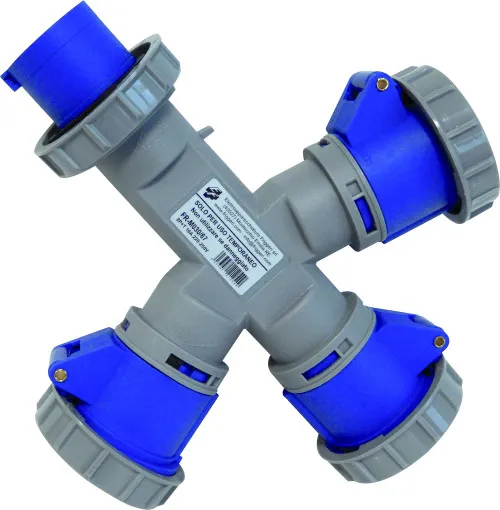 Osculati, distributore a 3 vie CEE 230V 16A IP44