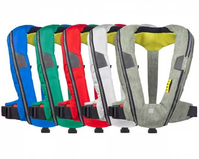 Spinlock, chaleco salvavidas automático Deckvest Lite, 170N