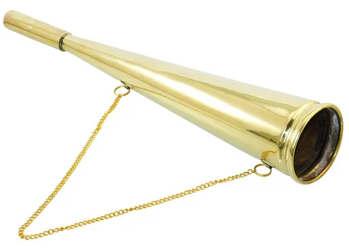 Lindemann, Messing- Signalhorn gerade 33cm